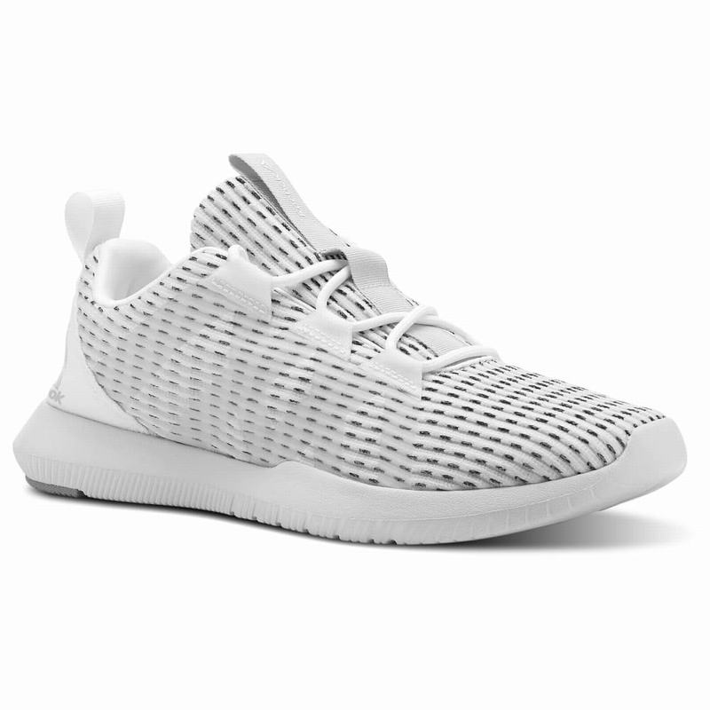 Adidasi Training Reebok Reago Pulse Dama Albi/Gri/Maro Romania GF8030BW